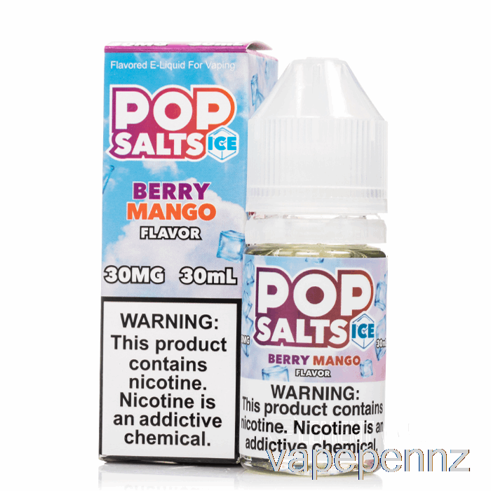 ICE Berry Mango - Pop Salts - 30mL 50mg VAPE NZ